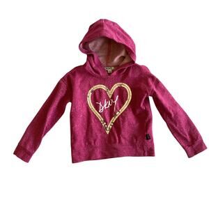 DKNY Pink Glitter Hoodie